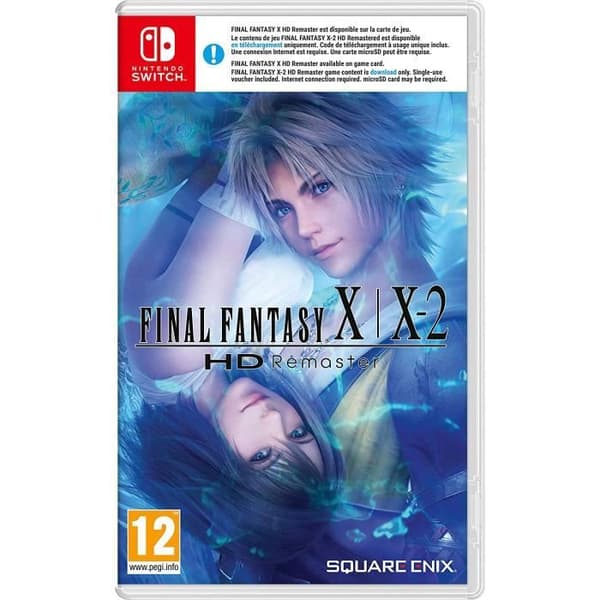Final Fantasy X / X-2 HD Remaster Switch + 1 Skull-klistermärke gratis