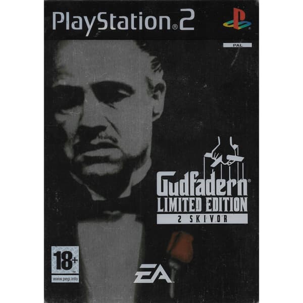Gudfadern Limited Edition Playstation 2 PS2 Steelbook Swedish (Brukt)