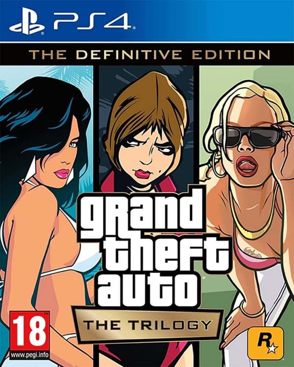 Grand Theft Auto The Trilogy  The Definitive Edition (SPA/Multi in Game) (PlayStation 4)