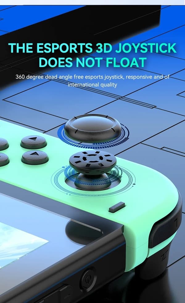 Handkontroll LED kompatibel med JoyCon Nintendo Switch