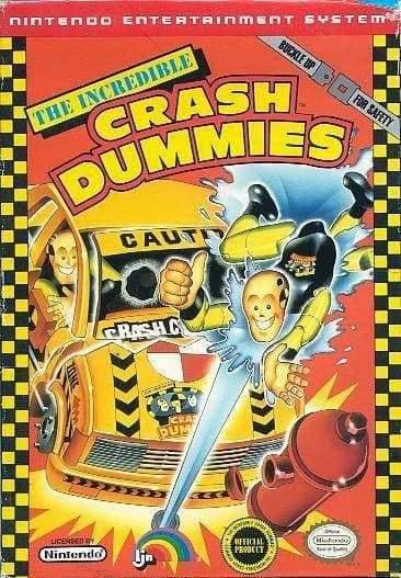 The Incredible Crash Dummies - SCN (Box i sämre skick!) - Nintendo 8bit (begagnad)