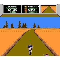 Mach Rider Nintendo NES (Brukt)