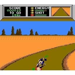 Mach Rider Nintendo NES (Brukt)