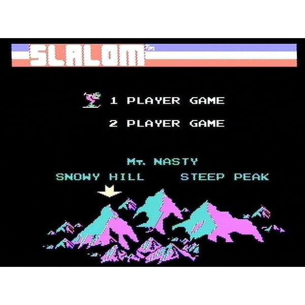 Slalom Nintendo NES (Brugt)