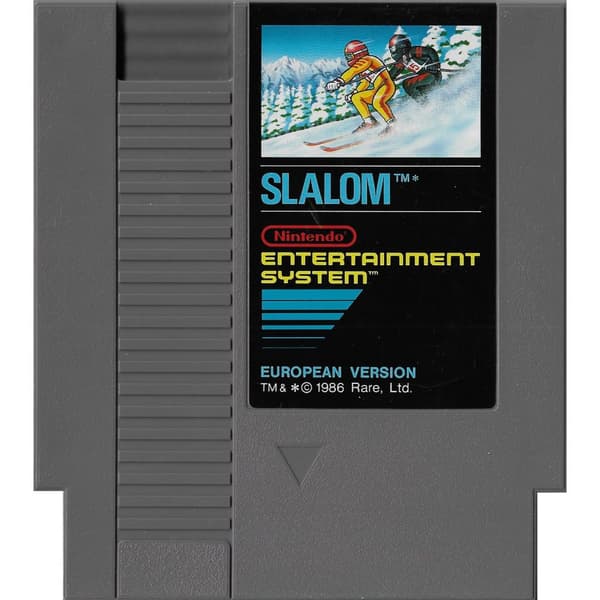 Slalom Nintendo NES (Brukt)