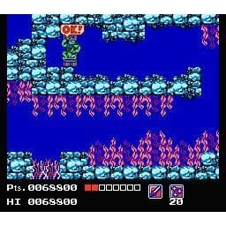 Teenage Mutant Hero Turtles Nintendo NES SCN (Brukt)