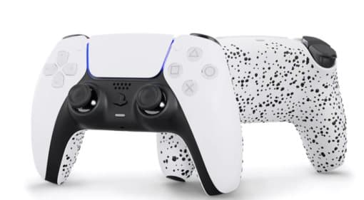 King Wireless  Controller For Ps5 White Model 3 (PlayStation 5)