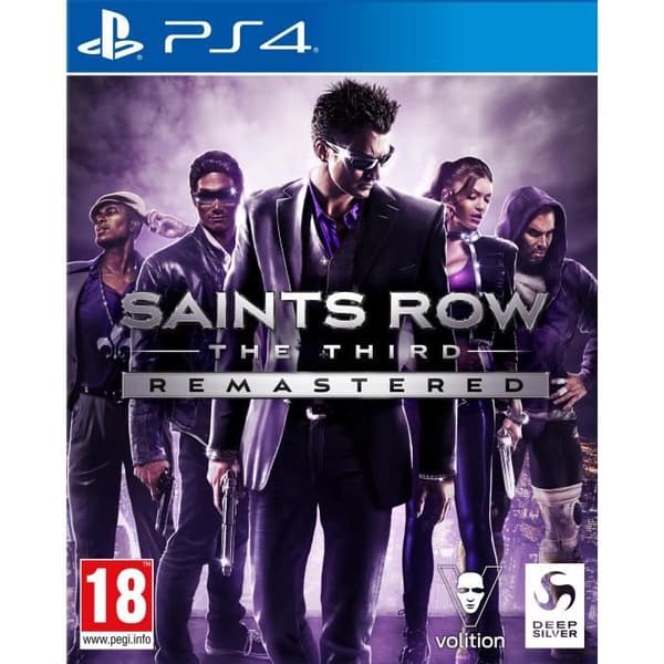 Saints Row The Third Remastrad PS4-spel