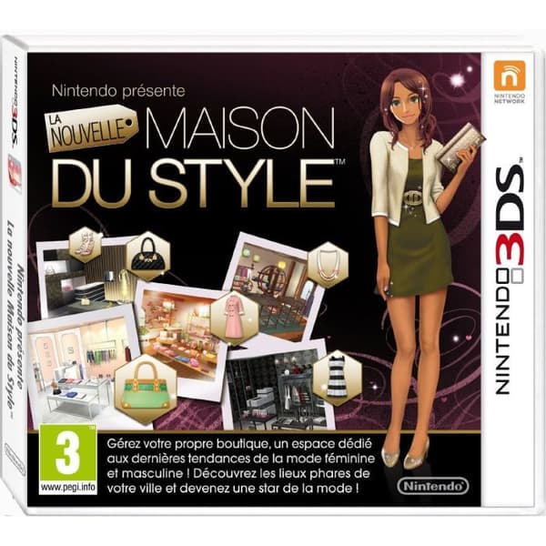 The New House Style 3DS-spel- USED