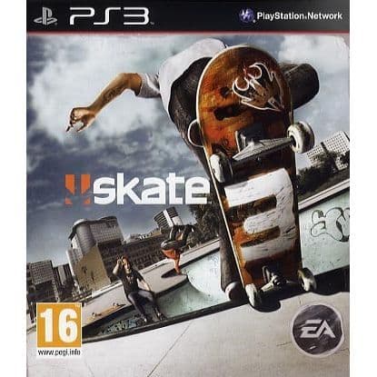 SKATE 3 / PS3 KONSOLSPEL- USED