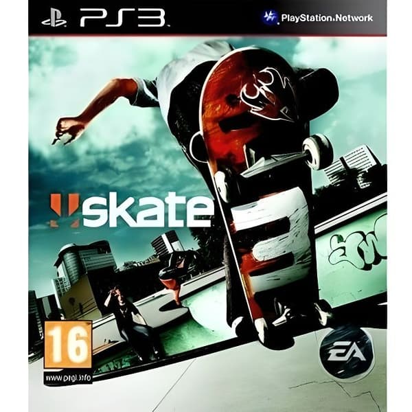 SKATE 3 / PS3 KONSOLSPEL- USED