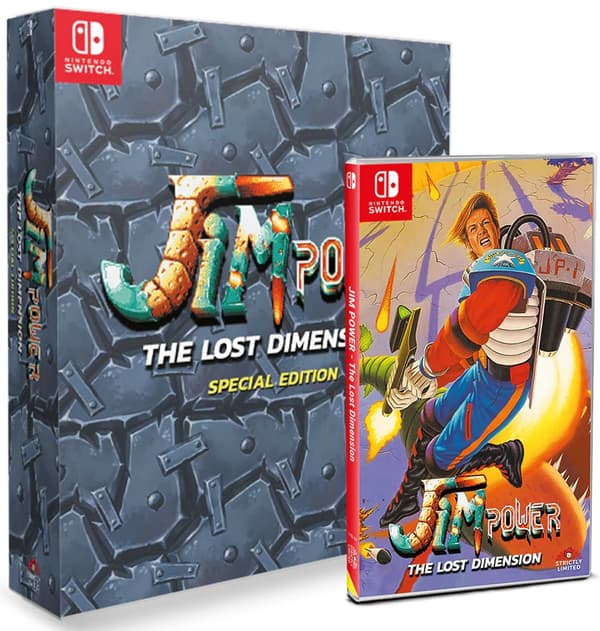 Jim Power The Lost Dimension Special Limited Edition (Strictly Limited) - Nintendo Switch