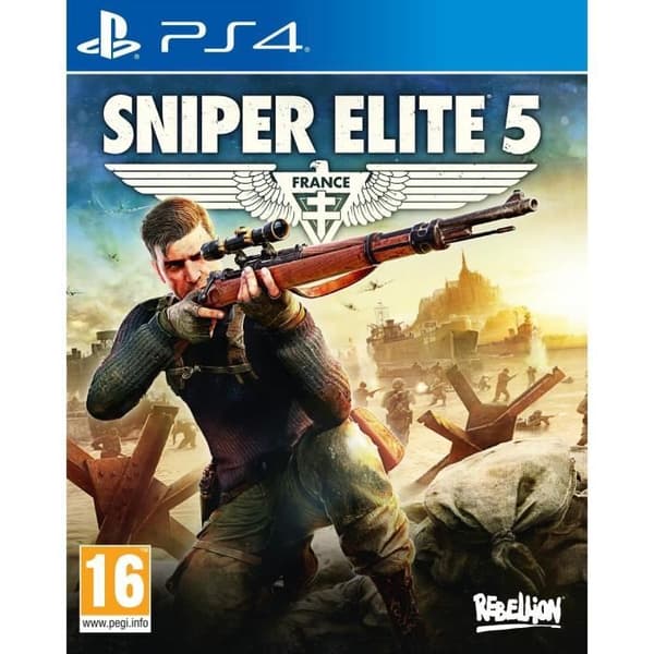 Sniper Elite 5 PS4-spel- USED