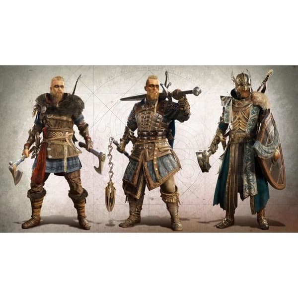 Assassin's Creed Valhalla Standard Edition PS4-spel (gratis uppgradering till PS5)- USED