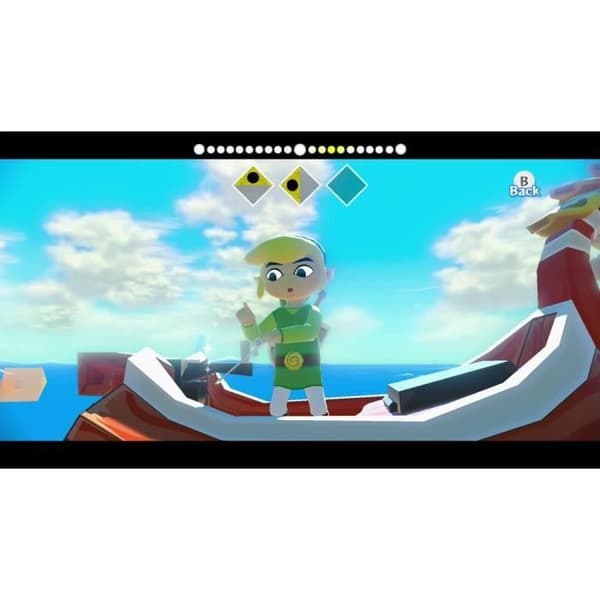 The Legend of Zelda WindWaker HD Välj Wii U-spel- USED