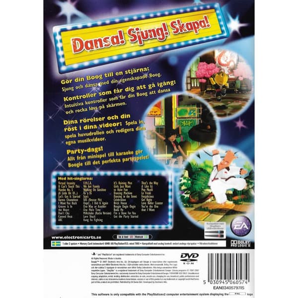 Boogie Playstation 2 PS2 Swedish (Brugt)