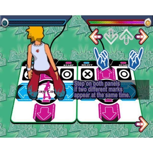 Dancing Stage Fusion Playstation 2 PS2 (Begagnad)