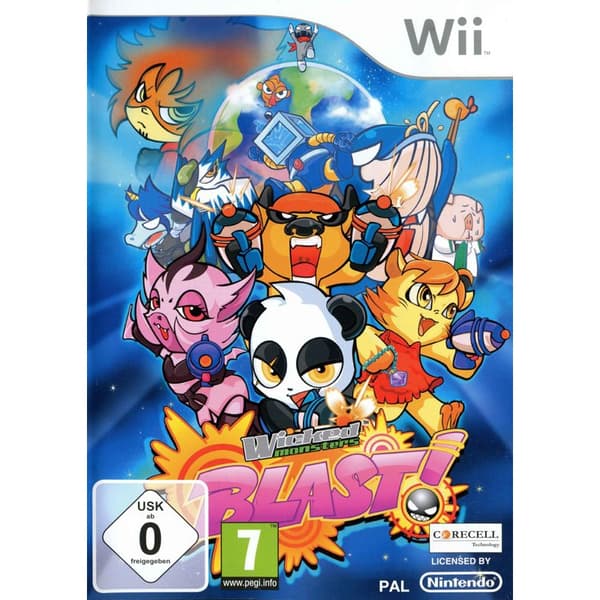 Wicked Monsters Blast Nintendo Wii (Brugt)