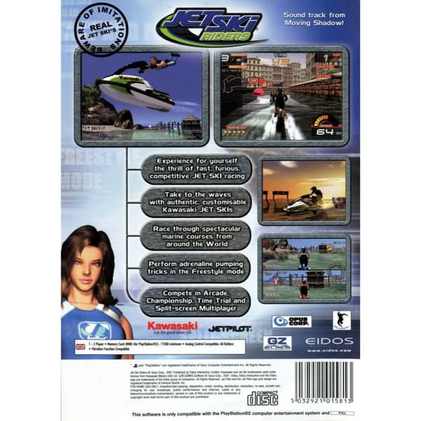 Jet Ski Riders Playstation 2 PS2 (Brugt)