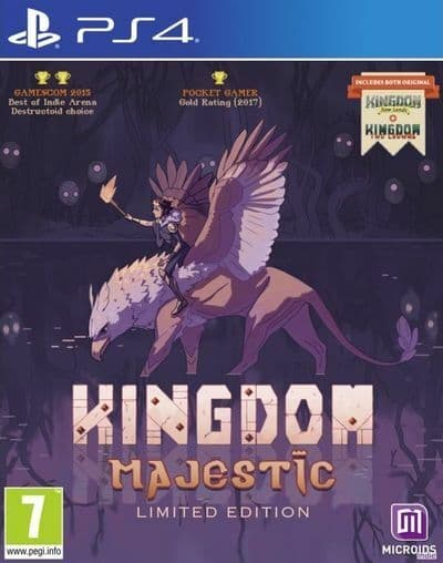 Kingdom Majestic: Limited Edition (Playstation 4 PS4) PEGI 7+ Strategy: Combat Pre-Owned
