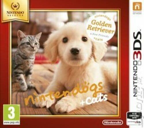 Nintendogs + Cats: Golden Retriever & New Friends (3DS) PEGI 3+ Simulation: Pre-Owned