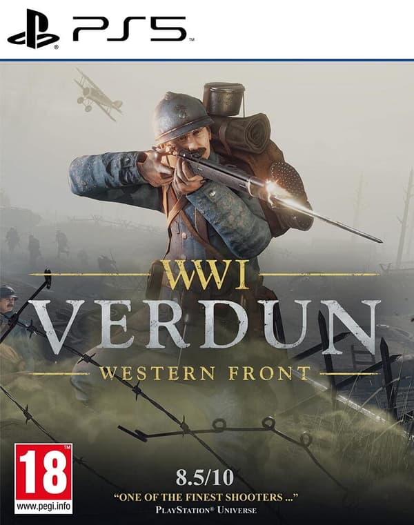 PlayStation 5 : WWI Verdun Western Front PS5 Game VideoGames Pre-Owned