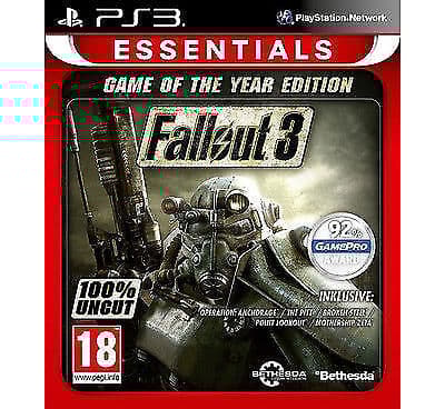 PlayStation 3 : Fallout 3 Game Of The Year Edition (Esse VideoGames Pre-Owned