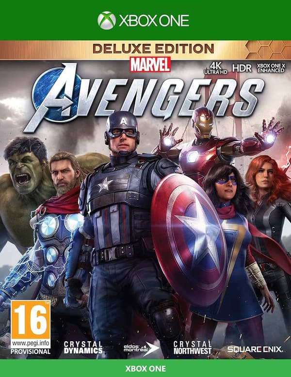 Xbox One : Marvels Avengers Deluxe Edition (Xbox On VideoGames Pre-Owned