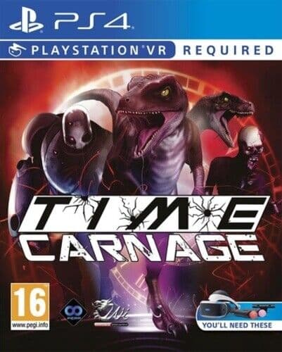 Time Carnage (Playstation 4 PS4) PEGI 16+ Shoot ‘Em Up Pre-Owned