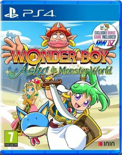 Wonder Boy: Asha In Monster World (Playstation 4 PS4) PEGI 7+ Platform Pre-Owned