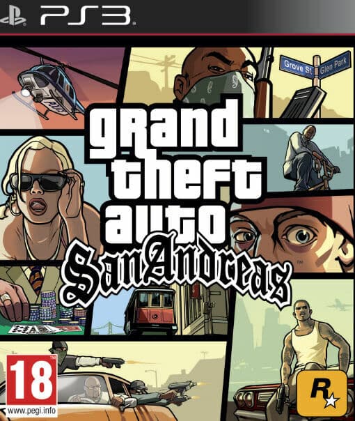 PlayStation 3 : Grand Theft Auto: San Andreas (PS3) VideoGames Pre-Owned
