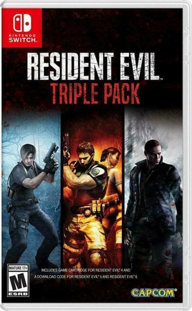 Nintendo Switch : Capcom Resident Evil Triple Pack (#) VideoGames Pre-Owned