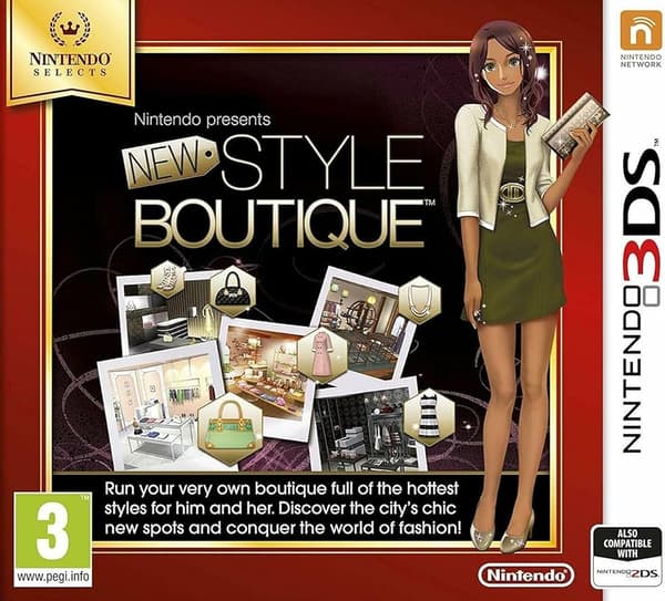 Nintendo 3DS Botique Selects VideoGames Pre-Owned