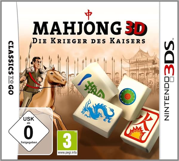 Nintendo 3DS : Mahjong 3D - Krieger des Kaisers [German VideoGames Pre-Owned
