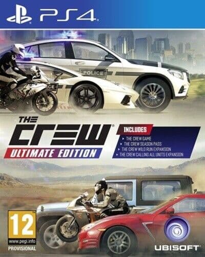 The Crew: Ultimate Edition (Playstation 4 PS4) PEGI 12+ Compilation Pre-Owned