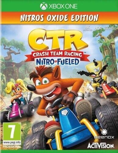Crash Team Racing Nitro-Fueled: Nitros Oxide Edition (Xbox One) Racing: Karting Pre-Owned