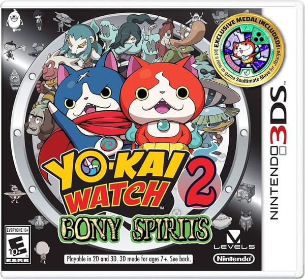 Nintendo 3DS : Yo-Kai Watch 2: Fleshy Souls + Medal - L VideoGames Pre-Owned