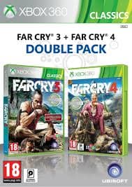 Xbox 360 : Far Cry 3 + 4 Double Pack - Classic Ed - VideoGames Pre-Owned