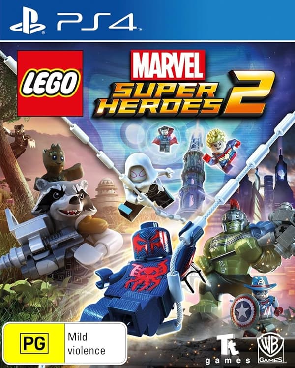 PlayStation 4 : Lego Marvel Superheroes 2 mit Toy PlaySt VideoGames Pre-Owned