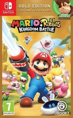 Mario + Rabbids Kingdom Battle: Gold Edition (Nintendo Switch) PEGI 7+ Adventure Pre-Owned