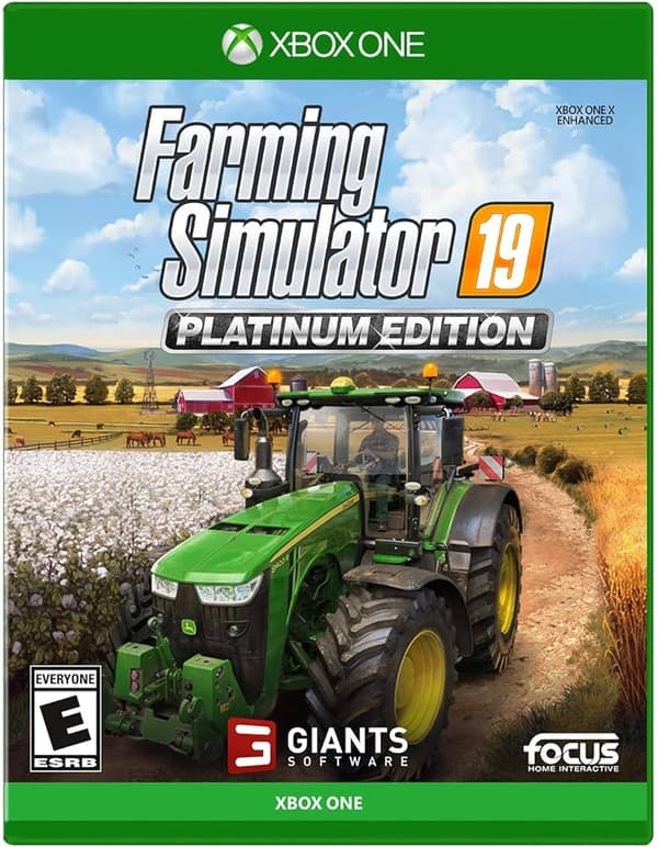 Xbox One : Farming Simulator 19 Platinum Edition Xb VideoGames Pre-Owned