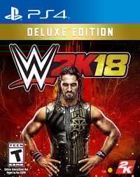 PlayStation 4 : WWE 2K18 Deluxe Edition (PS4) VideoGames Pre-Owned