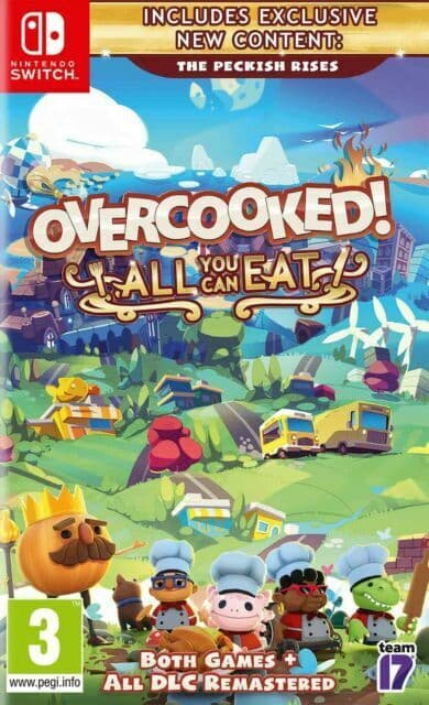 Overcooked! All You Can Eat (Nintendo Switch) PEGI 12+ Simulation Pre-Owned