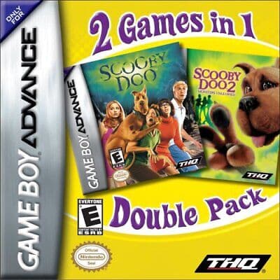 2 Games in 1 Double Pack: Scooby-Doo 2006 (Nintendo Game Boy Advance, 2006) Pre-Owned