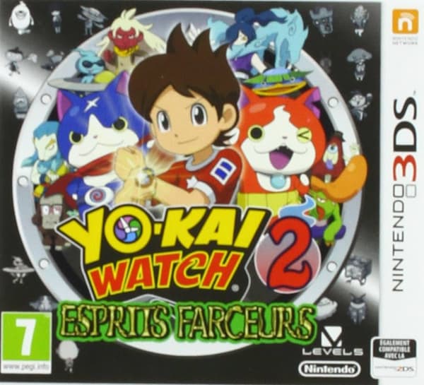 Nintendo 2DS : Yo-Kai Watch 2 : Esprits Farceurs + Méda VideoGames Pre-Owned