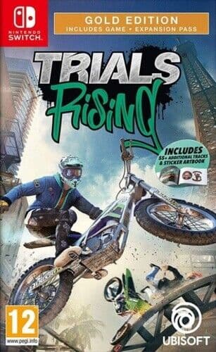 Nintendo Switch : Trials Rising - Gold Edition (Includes 5 VideoGames Pre-Owned
