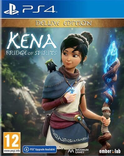 Kena: Bridge of Spirits: Deluxe Edition (Playstation 4 PS4) PEGI 12+ Adventure Pre-Owned