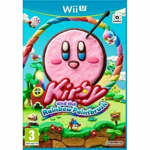 Kirby and the Rainbow Paintbrush (Nintendo Wii U) PEGI 3+ Platform Pre-Owned