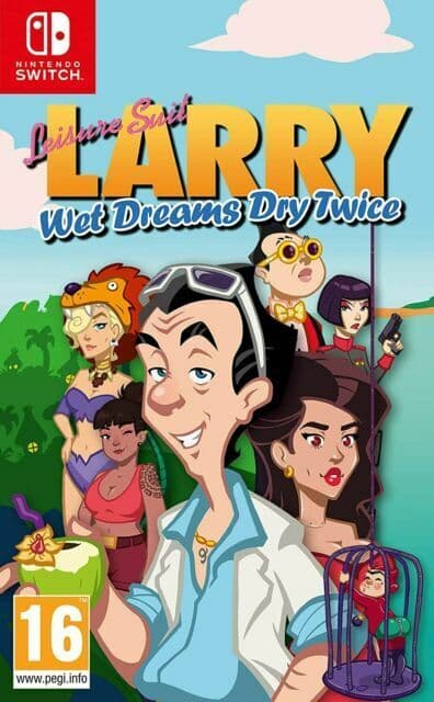Leisure Suit Larry: Wet Dreams Dry Twice (Nintendo Switch) PEGI 16+ Adventure: Point and Pre-Owned