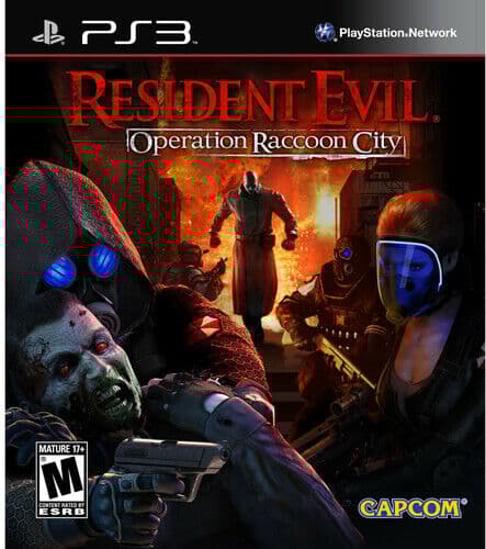 PlayStation 3 : Capcom Resident Evil: Operation Raccoon VideoGames Pre-Owned